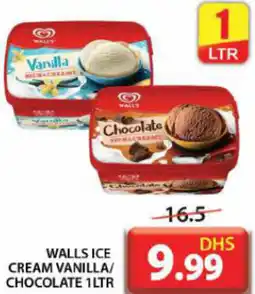 Grand Hyper Market Walls ice cream vanilla/ chocolate offer