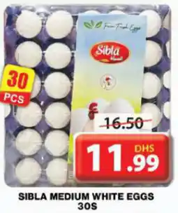Grand Hyper Market Sibla medium white eggs offer