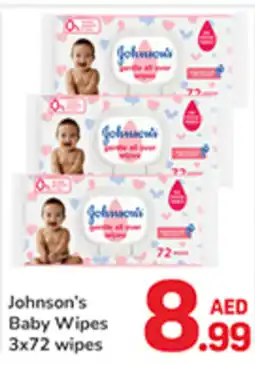 Day To Day Johnson's baby wipes offer