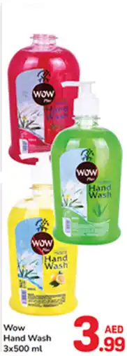 Day To Day Wow hand wash offer