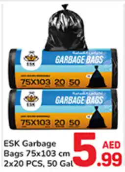 Day To Day Esk garbage bags offer