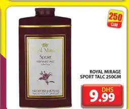 Grand Hyper Market ROYAL MIRAGE Talcum Powder offer