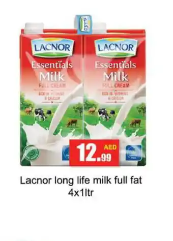 Gulf Hypermarket LACNOR Full Cream Milk offer