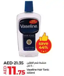 Lulu Hypermarket Vaseline hair tonic offer