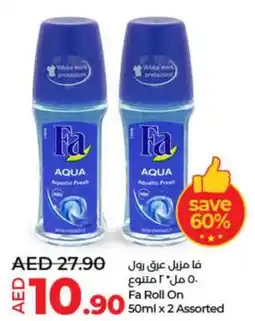Lulu Hypermarket Fa Roll On offer