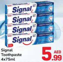 Day To Day Signal Toothpaste offer