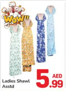 Day To Day Ladies Shawl Asstd offer