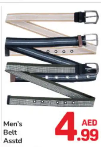 Day To Day Men's Belt Asstd offer