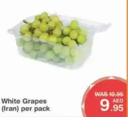 Choithrams White Grapes offer