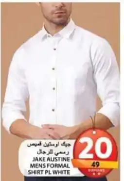 Grand Hyper Market Jake austine mens formal shirt pl white offer