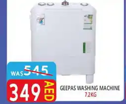 United Hypermarket GEEPAS Washer / Dryer offer
