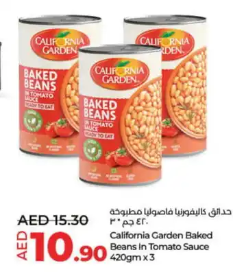 Lulu Hypermarket CALIFORNIA GARDEN Baked Beans offer