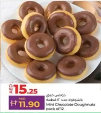 Lulu Hypermarket Mini Chocolate Doughnuts offer