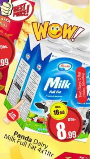 Al Madina PANDA Long Life / UHT Milk offer