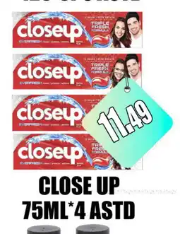 Grand Majestic Hypermarket CLOSE UP Toothpaste offer