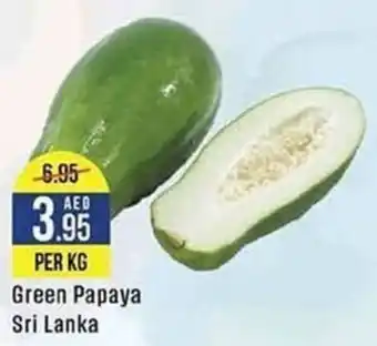 West Zone Supermarket Green Papaya offer