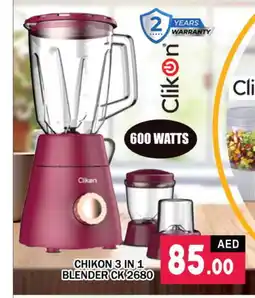 Al Madina CLIKON Mixer / Grinder offer