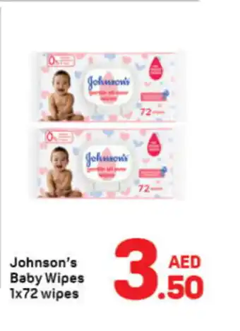 Day To Day Johnson's baby wipes offer