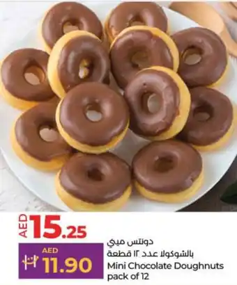 Lulu Hypermarket Mini Chocolate Doughnuts offer