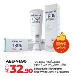 Lulu Hypermarket Sensodyne Toothpaste True White offer