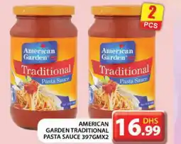 Grand Hyper Market AMERICAN GARDEN Pizza & Pasta Sauce offer