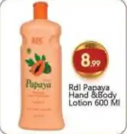 Bigmart Rdl Papaya Hand & Body Lotion offer