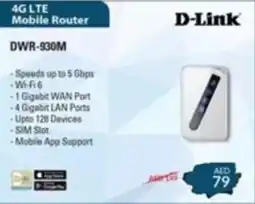 Safari Hypermarket D-Link 4G LTE Mobile Router offer