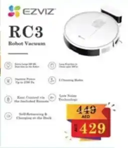 Safari Hypermarket Ezviz RC3 Robot Vacuum offer