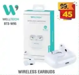 Safari Hypermarket Welltech wireless earbuds offer