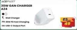Safari Hypermarket Acefast 30W Gan Charger A24 offer