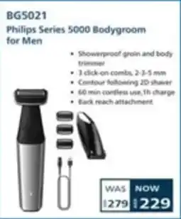 Safari Hypermarket Philips Series 5000 Bodygroom for Men BG5021 offer