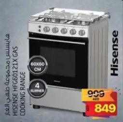 Hisense HFG60121X gas cooking range