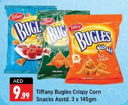 Shaklan Tiffany Bugles Crispy Corn Snacks offer