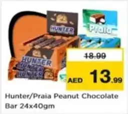 Nesto Hunter/ Praia Peanut Chocolate Bar offer