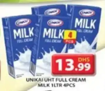 Grand Hyper Market Unikai uht full cream milk offer