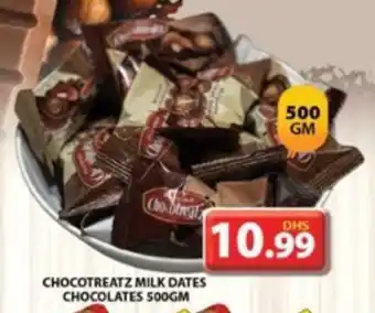 Grand Hyper Market Chocotreatz milk dates chocolates offer