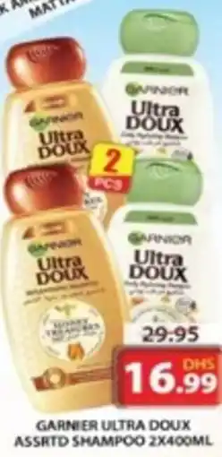 Grand Hyper Market Garnier ultra doux assrtd shampoo offer