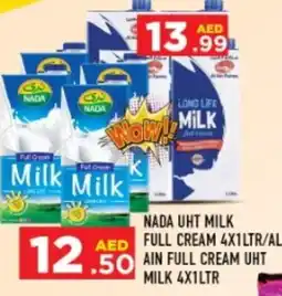 Baniyas Spike Hypermarket NADA Long Life / UHT Milk offer