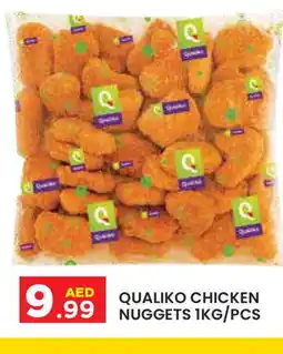 Baniyas Spike Hypermarket QUALIKO Chicken Nuggets offer