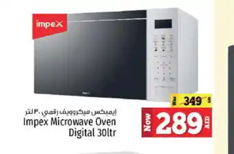 Kenz Hypermarket IMPEX Microwave Oven offer