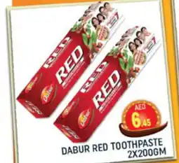 Al Madina Hypermarket Dabur red toothpaste offer