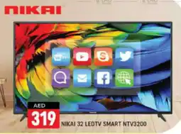 Shaklan Nikai 32 LED TV smart NTV3200 offer