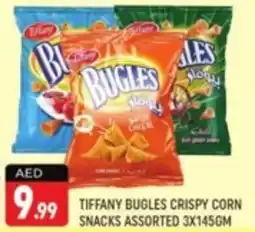 Shaklan Tiffany bugles crispy corn snacks assorted offer