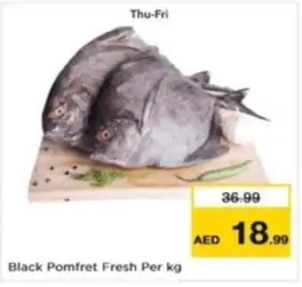 Nesto Black Pomfret Fresh offer