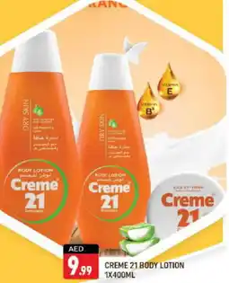 Shaklan CREME 21 Body Lotion & Cream offer