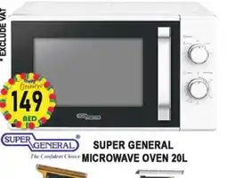 Al Madina SUPER GENERAL Microwave Oven offer