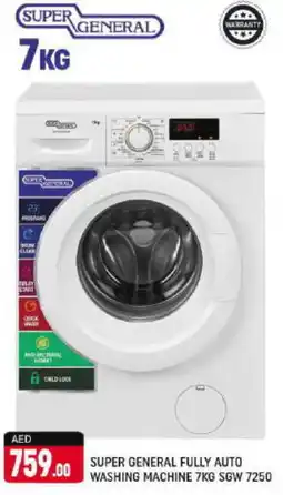 Shaklan SUPER GENERAL Washer / Dryer offer