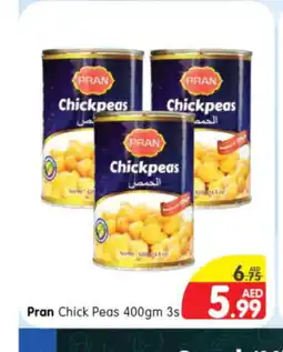Al Madina Hypermarket PRAN Chick Peas offer