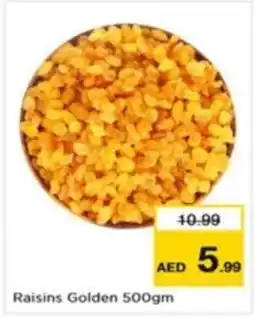 Nesto Raisins Golden offer