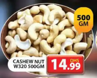 Grand Hyper Market Cashew nut W320 offer